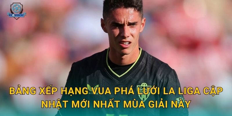 Bảng xếp hạng Vua phá lưới La Liga cập nhật mới nhất mùa giải này